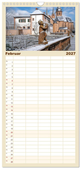 Rund um das Benediktinerkloster Seligenstadt (CALVENDO Familienplaner 2027)
