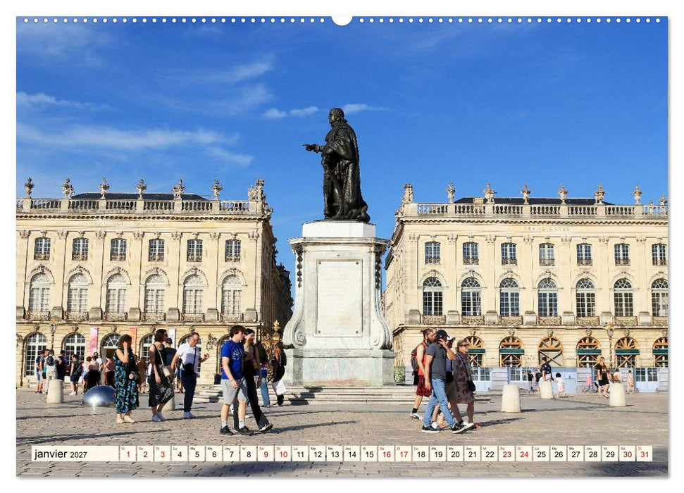 Nancy - Ville fascinante (CALVENDO Calendrier supérieur 2027)