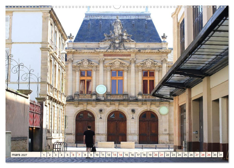 Nancy - Ville fascinante (CALVENDO Calendrier supérieur 2027)
