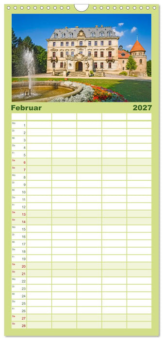 Spreewald Natur und Kulturlandschaft (CALVENDO Familienplaner 2027)