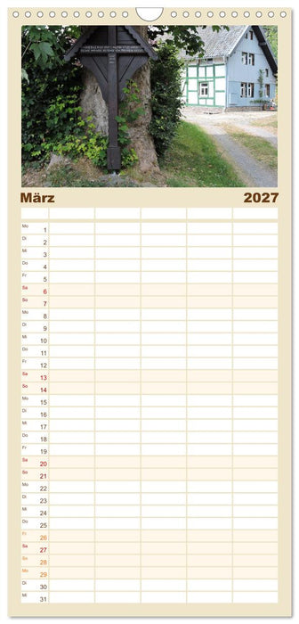 Eicherscheid - Das Golddorf im Monschauer Land (CALVENDO Familienplaner 2027)