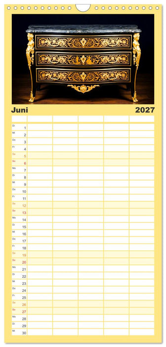 AURUM Das unvergängliche Element (CALVENDO Familienplaner 2027)