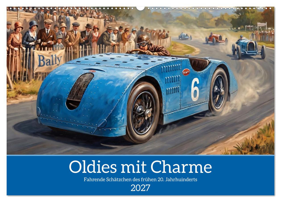 Oldies mit Charme (CALVENDO Wandkalender 2027)