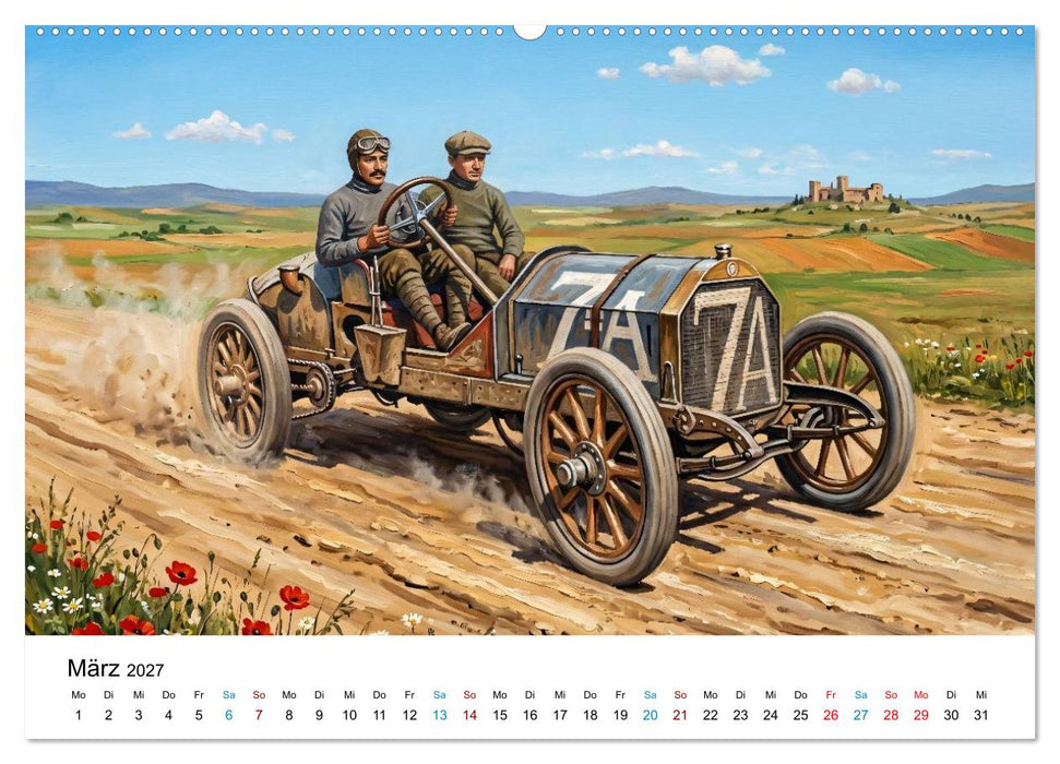 Oldies mit Charme (CALVENDO Wandkalender 2027)