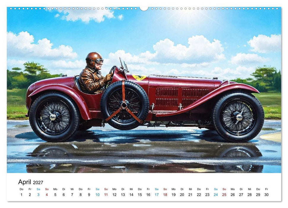 Oldies mit Charme (CALVENDO Wandkalender 2027)