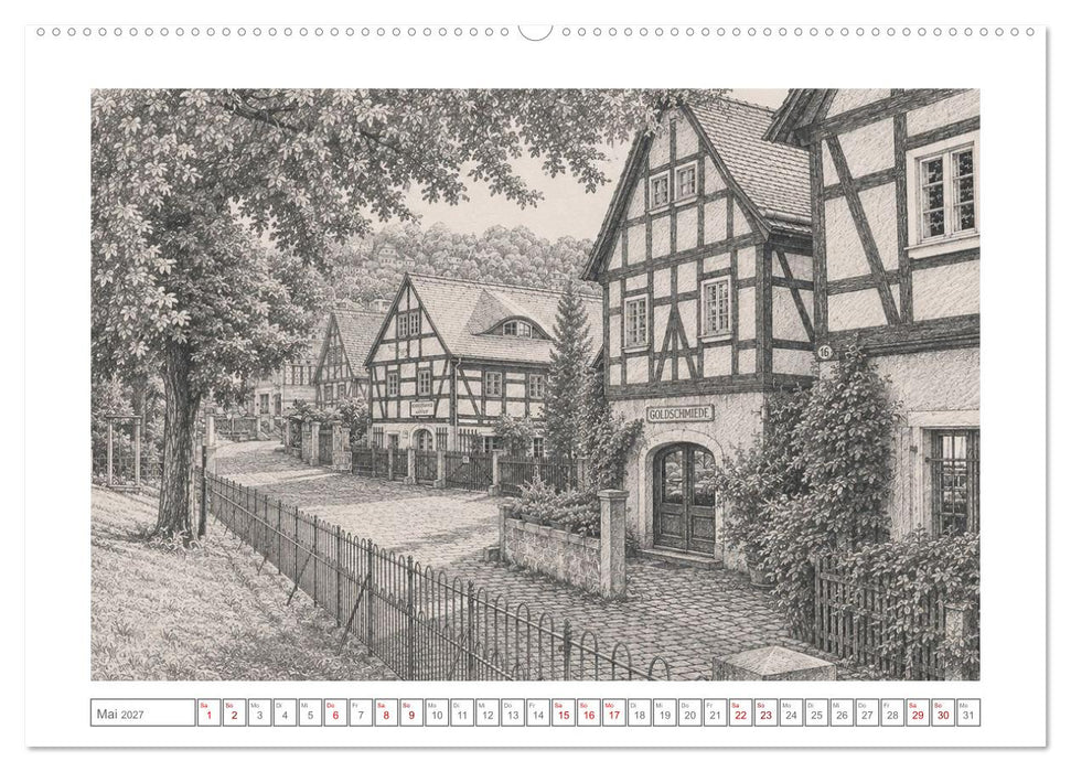 Einmaliges Dresden (CALVENDO Premium Wandkalender 2027)