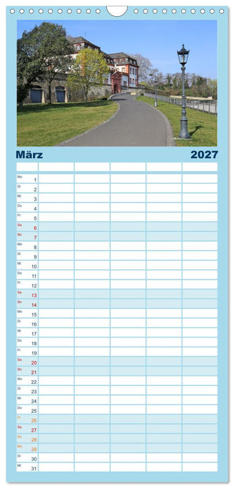 Mainz am Rhein. Zu Hause (CALVENDO Familienplaner 2027)
