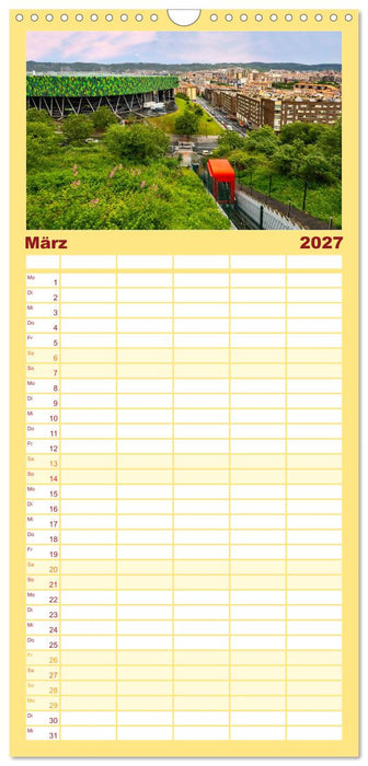 Zauberhaftes Bilbao (CALVENDO Familienplaner 2027)