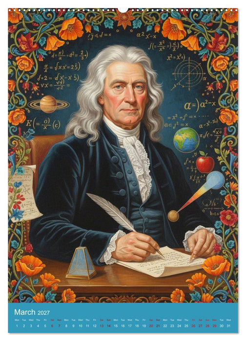Geniuses of Numbers (CALVENDO Premium-Calendar 2027)