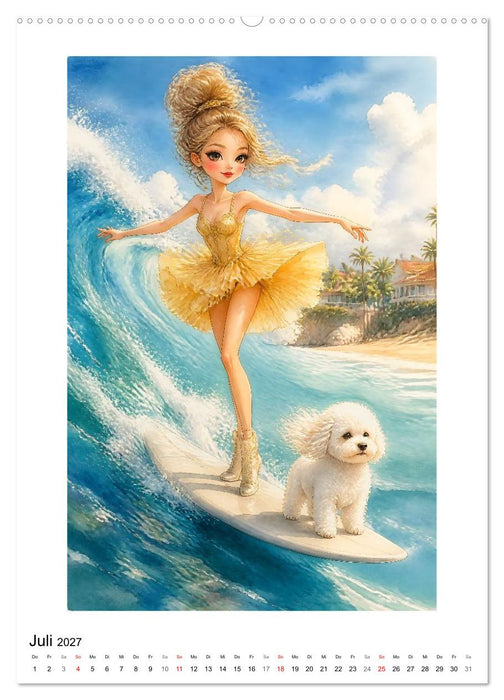 Coco hält sich fit (CALVENDO Premium Wandkalender 2027)