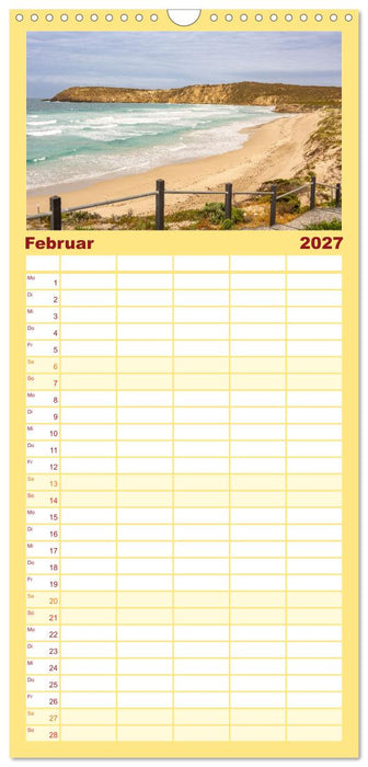 Das südliche Australien - vielfältig, überraschend, unvergesslich (CALVENDO Familienplaner 2027)