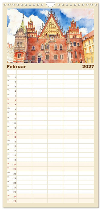 Die schönsten Städte in Sachsen (CALVENDO Familienplaner 2027)