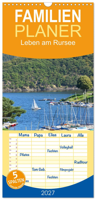 Leben am Rursee (CALVENDO Familienplaner 2027)