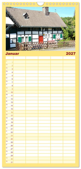Leben am Rursee (CALVENDO Familienplaner 2027)