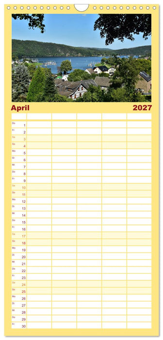 Leben am Rursee (CALVENDO Familienplaner 2027)