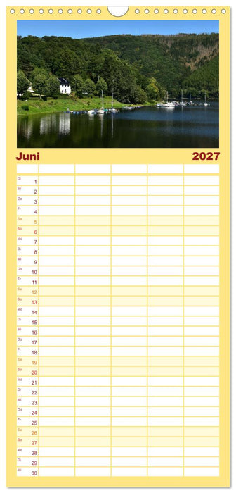 Leben am Rursee (CALVENDO Familienplaner 2027)