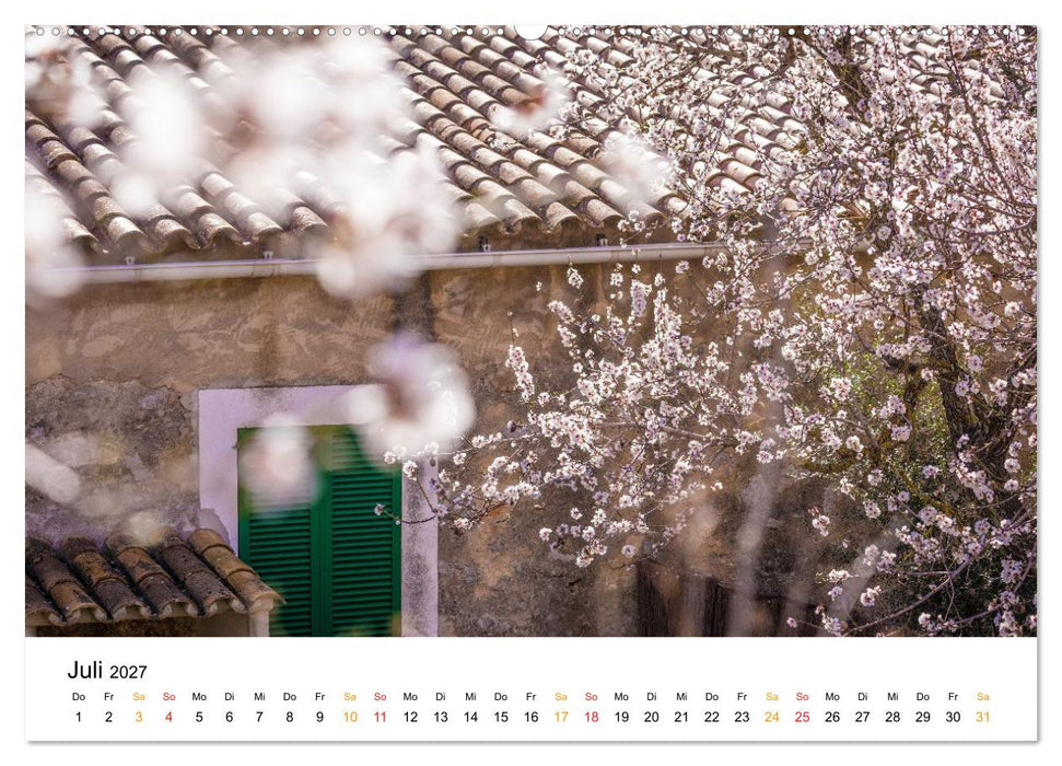 Mallorca zur Mandelblüte (CALVENDO Premium Wandkalender 2027)