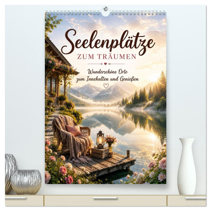 Seelenplätze ZUM TRÄUMEN (CALVENDO Premium Wandkalender 2027)