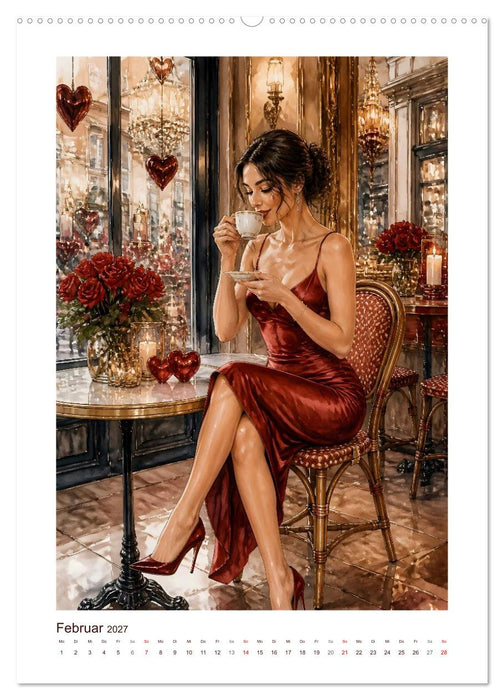 Kaffee und Couture (CALVENDO Premium Wandkalender 2027)