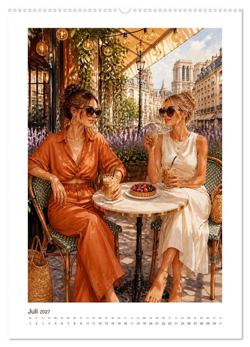 Kaffee und Couture (CALVENDO Premium Wandkalender 2027)