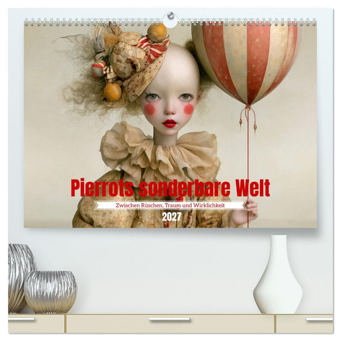 Pierrots sonderbare Welt (CALVENDO Premium Wandkalender 2027)
