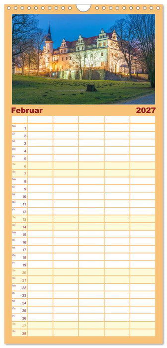 Willkommen im Saalekreis (CALVENDO Familienplaner 2027)
