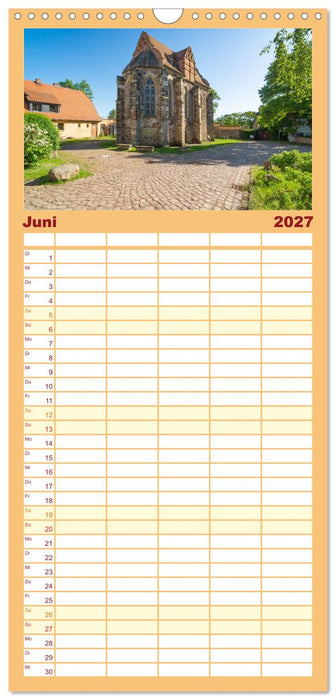 Willkommen im Saalekreis (CALVENDO Familienplaner 2027)