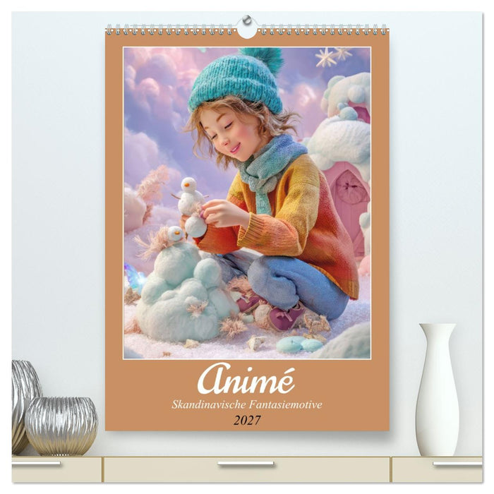 Animé - Skandinavische Fantasiemotive (CALVENDO Premium Wandkalender 2027)
