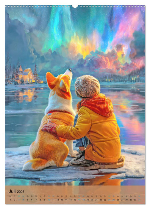 Animé - Skandinavische Fantasiemotive (CALVENDO Premium Wandkalender 2027)