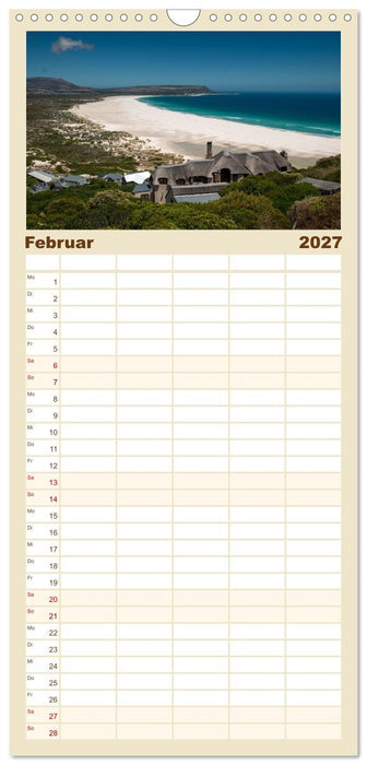 Kapstadt und seine Umgebung (CALVENDO Familienplaner 2027)