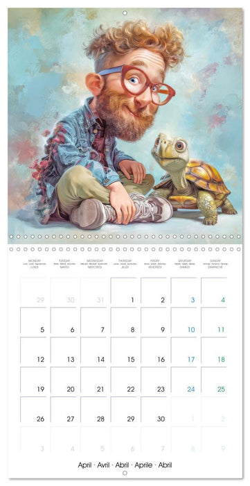 Les meilleurs amis pour la vie - Humour (CALVENDO Calendrier mensuel 2027)