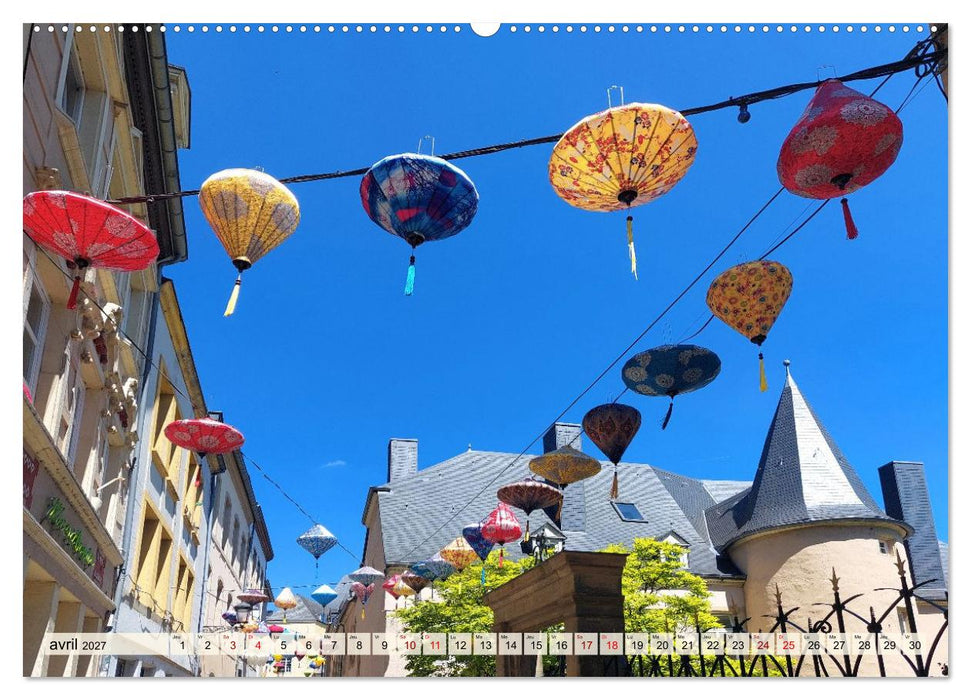 Luxembourg - Ville fascinante (CALVENDO Calendrier mensuel 2027)