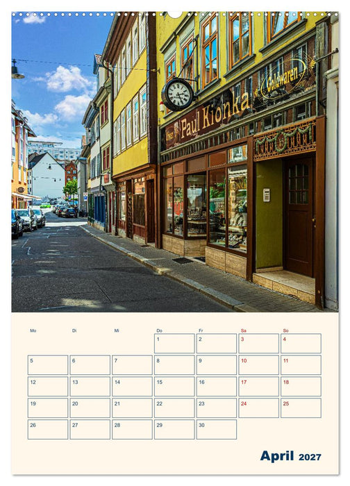 Zauberhaftes Erfurt (CALVENDO Wandkalender 2027)