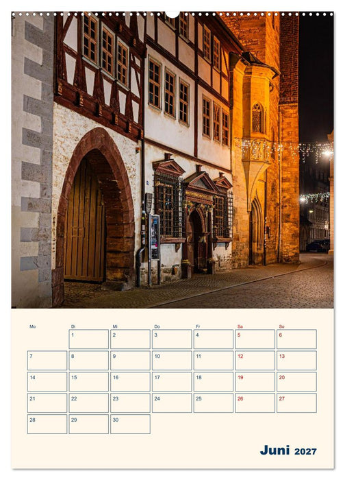 Zauberhaftes Erfurt (CALVENDO Wandkalender 2027)
