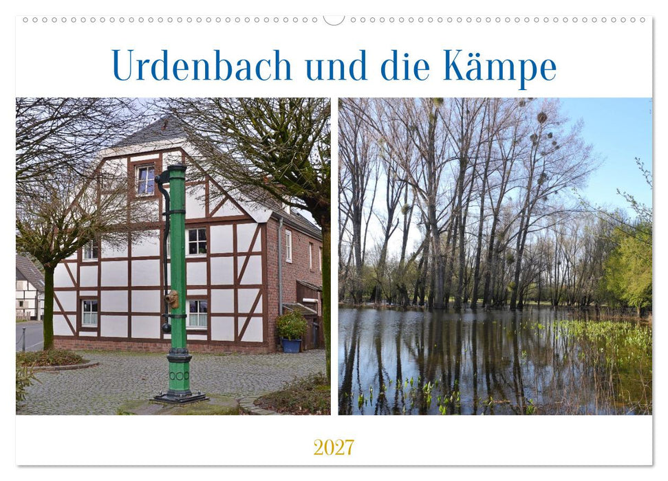 Urdenbach und die Kämpe (CALVENDO Wandkalender 2027)