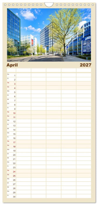 Eschborn Fachwerk und Finanzen (CALVENDO Familienplaner 2027)