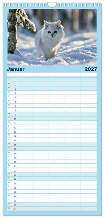 Neugierig auf das Leben! (CALVENDO Familienplaner 2027)