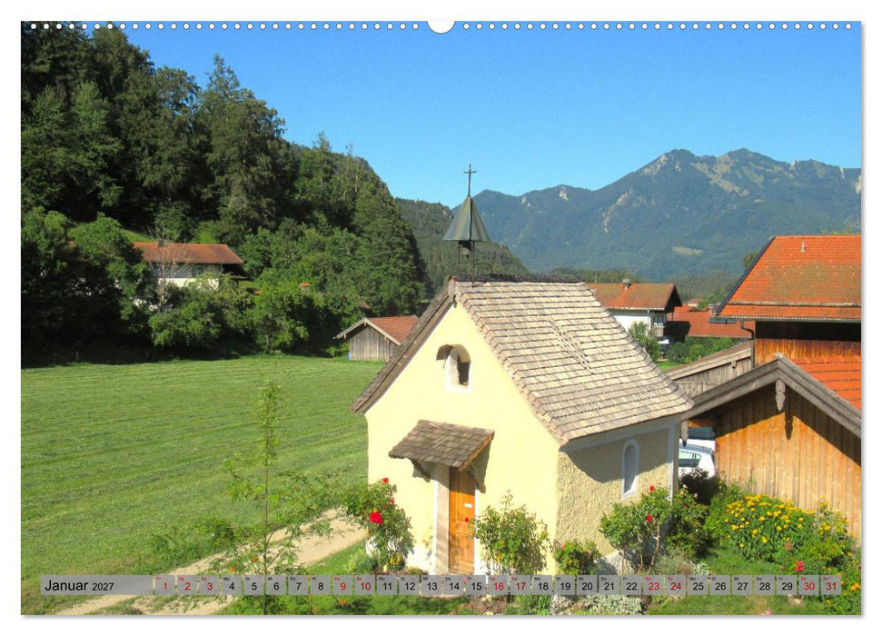 Im Achental - Erholung in den Chiemgauer Alpen (CALVENDO Premium Wandkalender 2027)