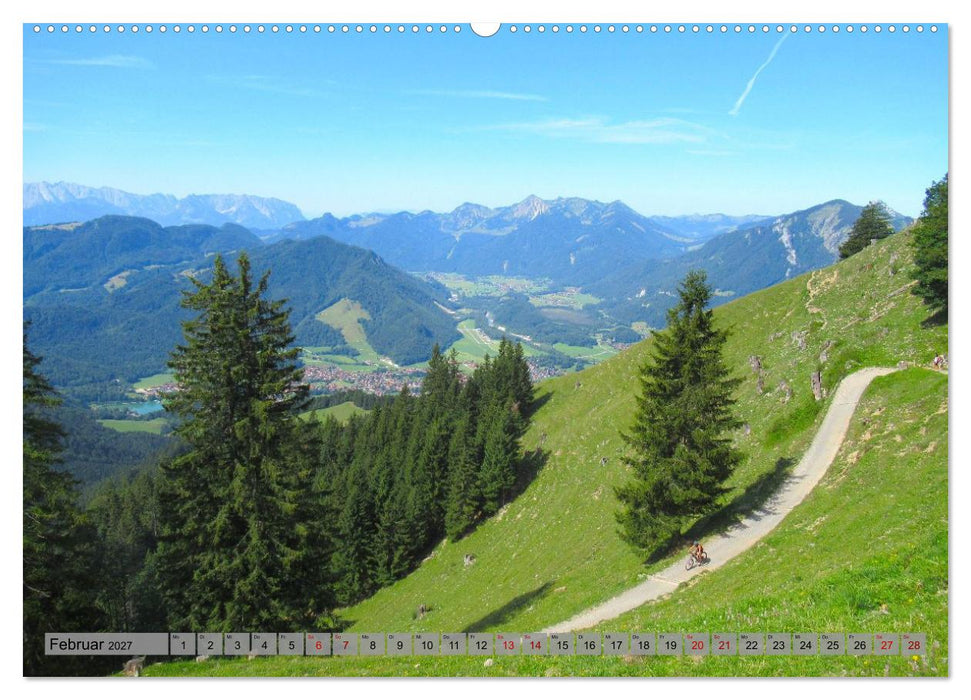 Im Achental - Erholung in den Chiemgauer Alpen (CALVENDO Premium Wandkalender 2027)
