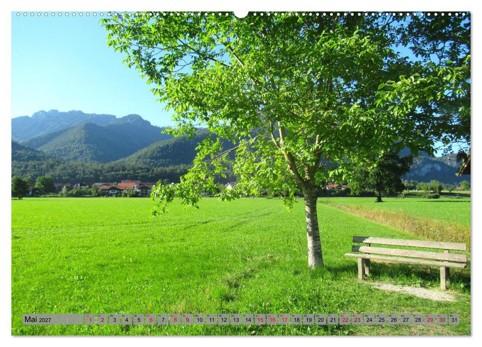Im Achental - Erholung in den Chiemgauer Alpen (CALVENDO Premium Wandkalender 2027)