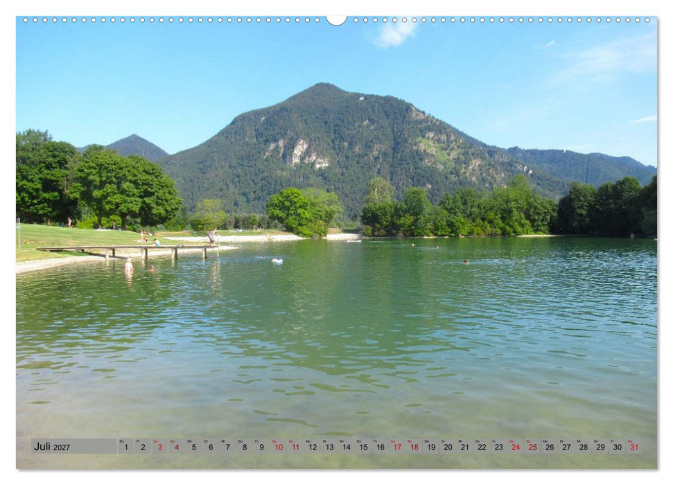 Im Achental - Erholung in den Chiemgauer Alpen (CALVENDO Premium Wandkalender 2027)