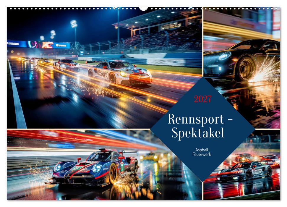 Rennsport - Spektakel (CALVENDO Wandkalender 2027)