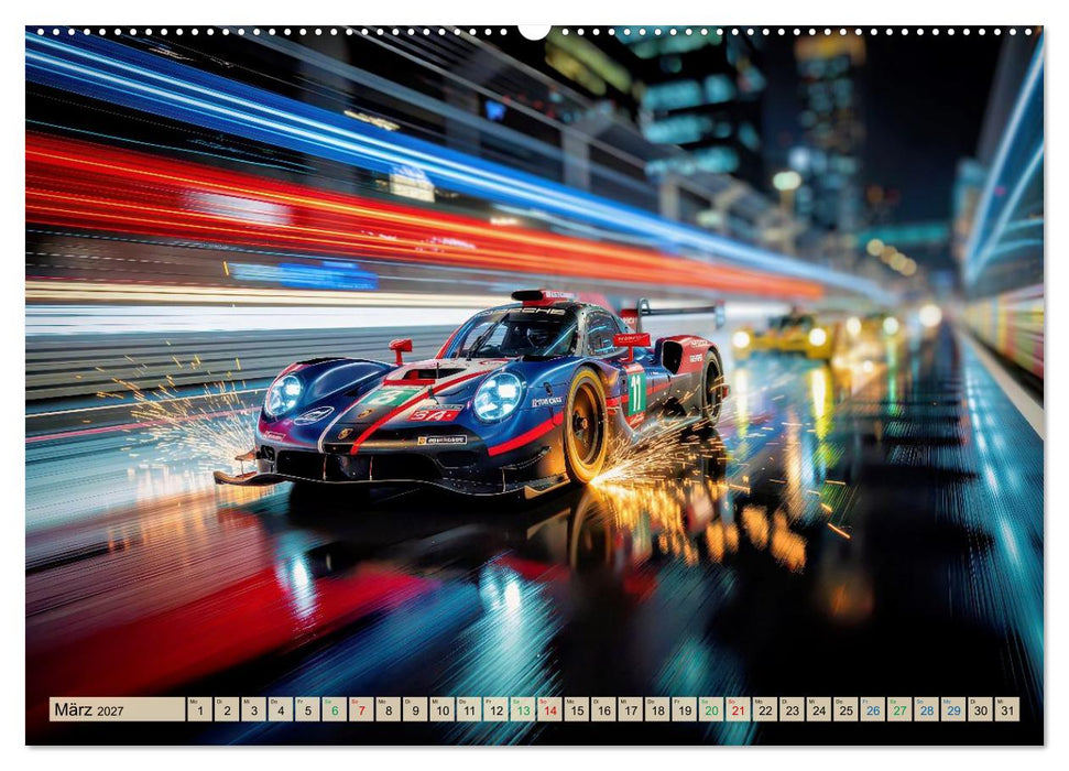 Rennsport - Spektakel (CALVENDO Wandkalender 2027)