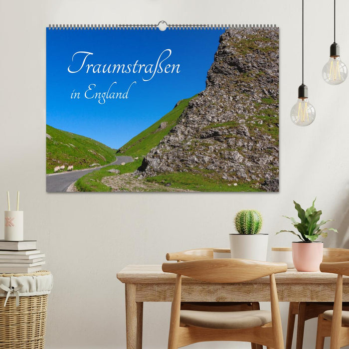 Traumstraßen in England (CALVENDO Wandkalender 2027)