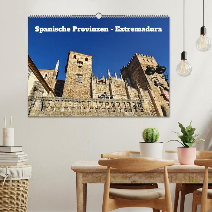 Spanische Provinzen - Extremadura (CALVENDO Wandkalender 2027)