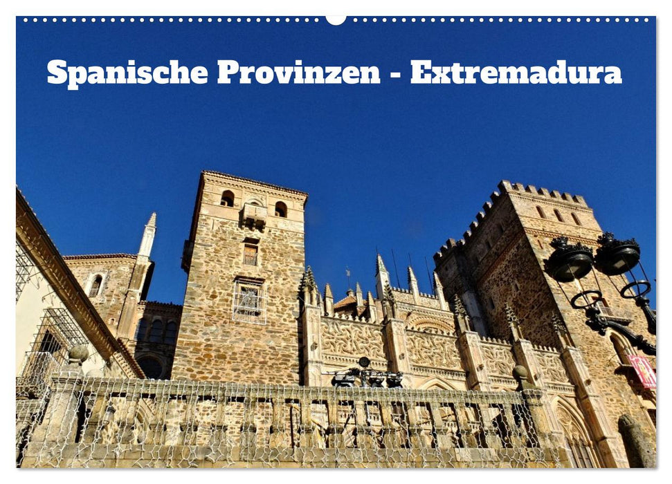 Spanische Provinzen - Extremadura (CALVENDO Wandkalender 2027)