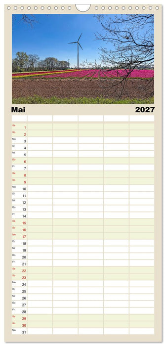 Emsland - Natur Weite Heimat (CALVENDO Familienplaner 2027)