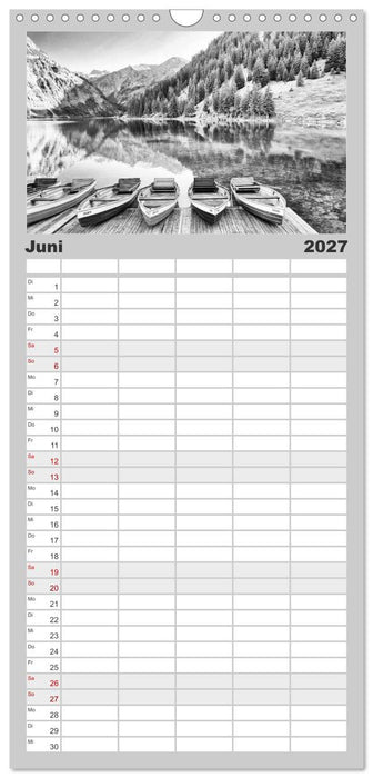 Traumhafte Allgäuer Alpen (CALVENDO Familienplaner 2027)