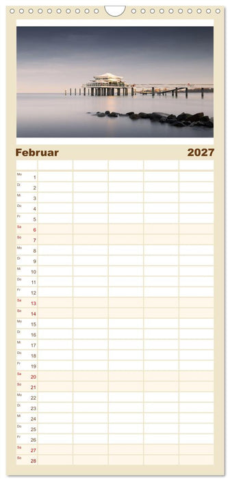 Schleswig-Holstein - Momente zwischen den Meeren (CALVENDO Familienplaner 2027)