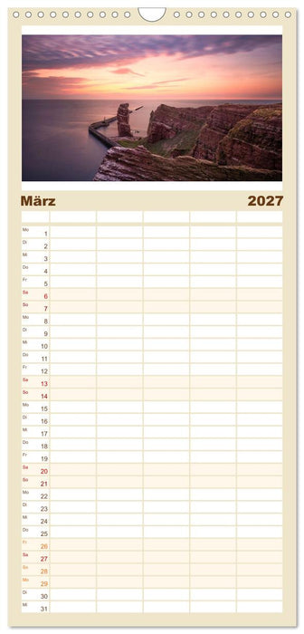 Schleswig-Holstein - Momente zwischen den Meeren (CALVENDO Familienplaner 2027)